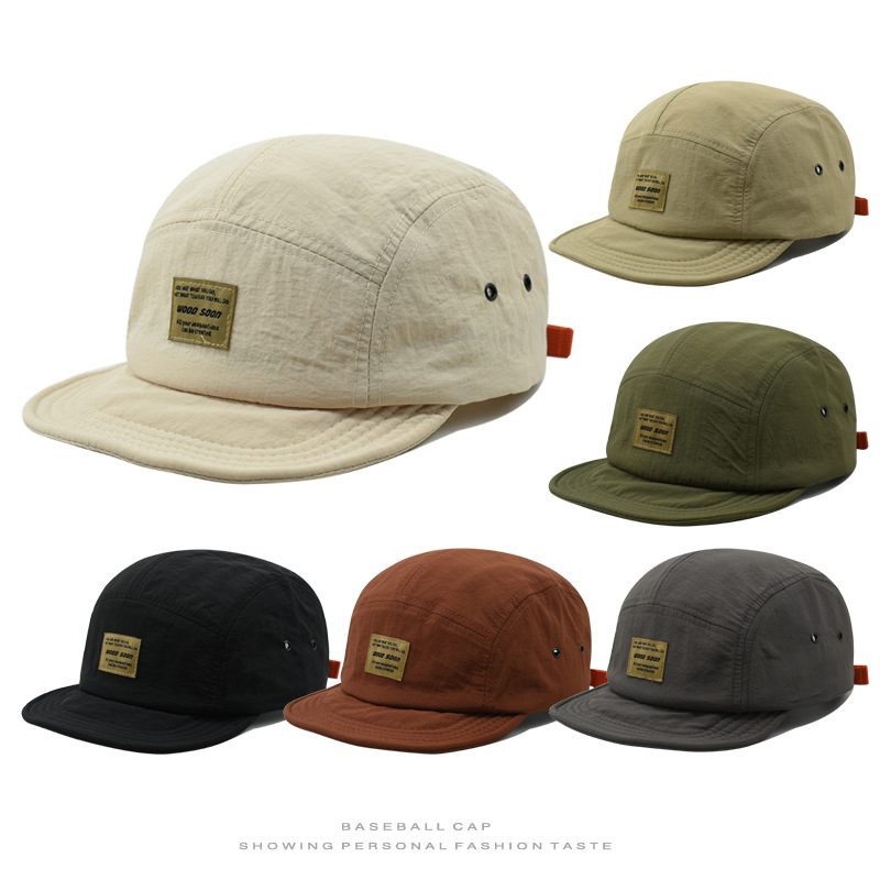 Short brim cap